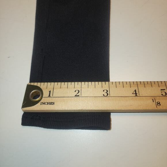 Lululemon Back In Action Wrap Women 8/10 Black Athleisure yoga gym workout comfy - Picture 8 of 8